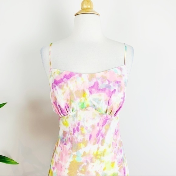 Anthropologie multi color dyed midi dress - Picture 8 of 14